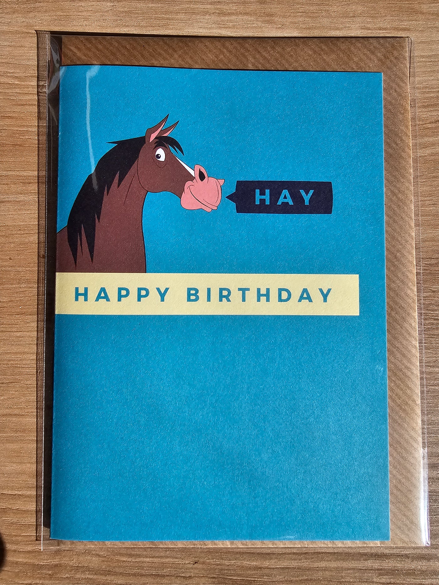 Hay Happy Birthday Card