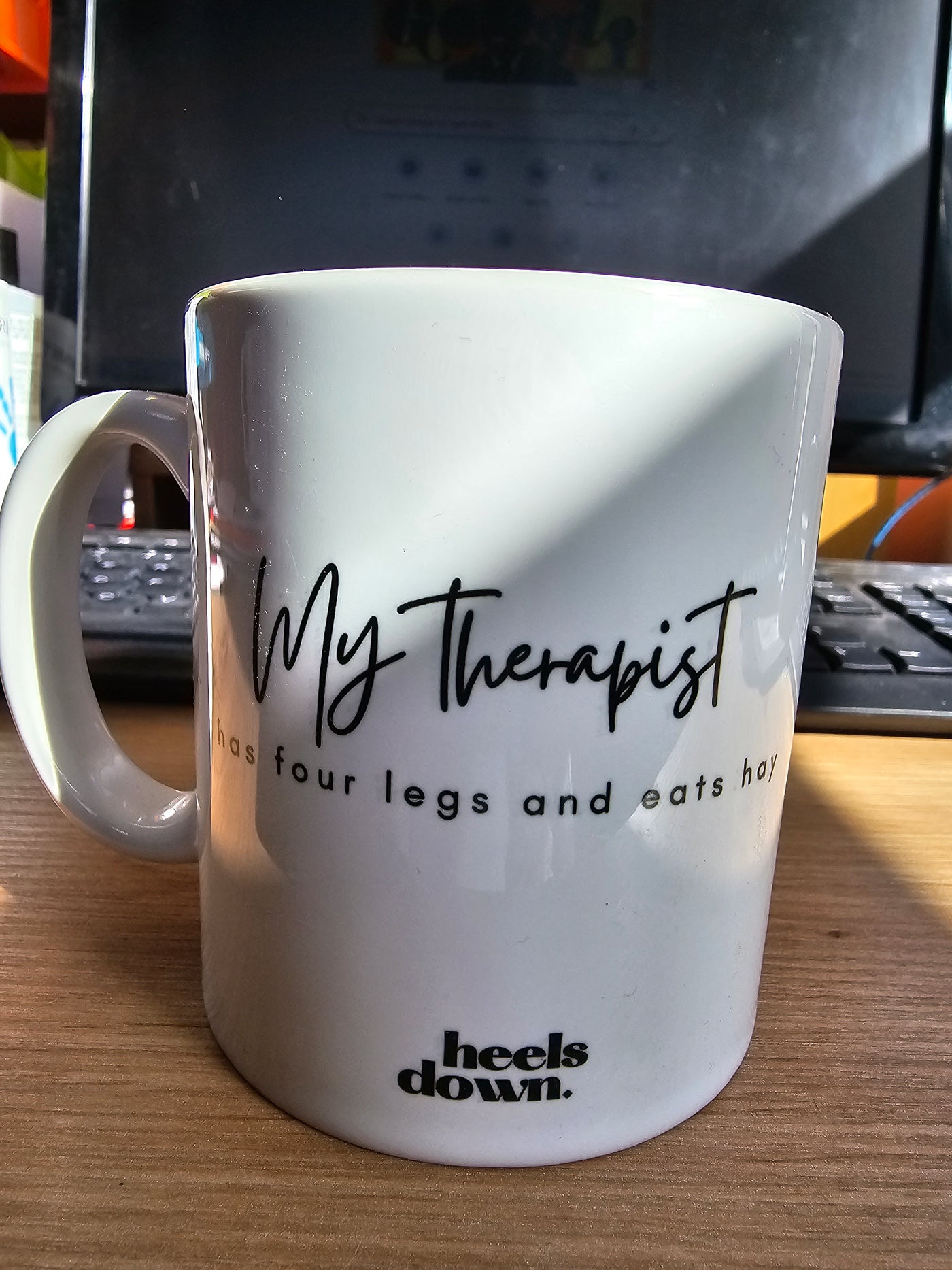 My Therapist Has Four Legs and Eats Hay Mug