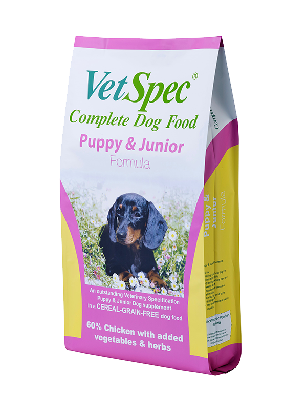 VetSpec Puppy & Junior – Chicken Formula