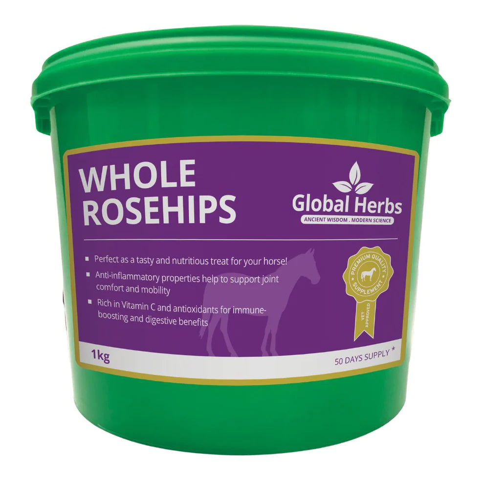 Global Herbs Whole Rosehips - 1kg