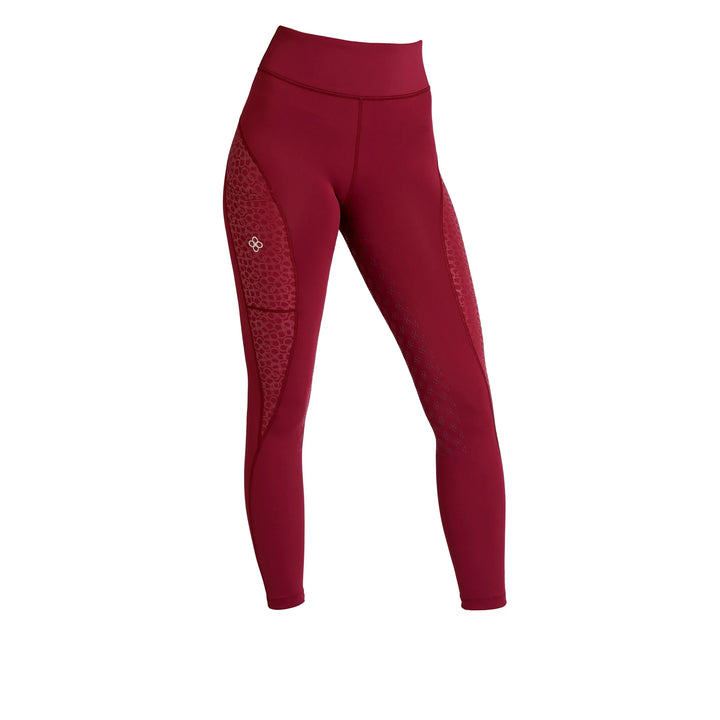 Kingsland Oliane Recycled Riding Tights Red Rhododendron