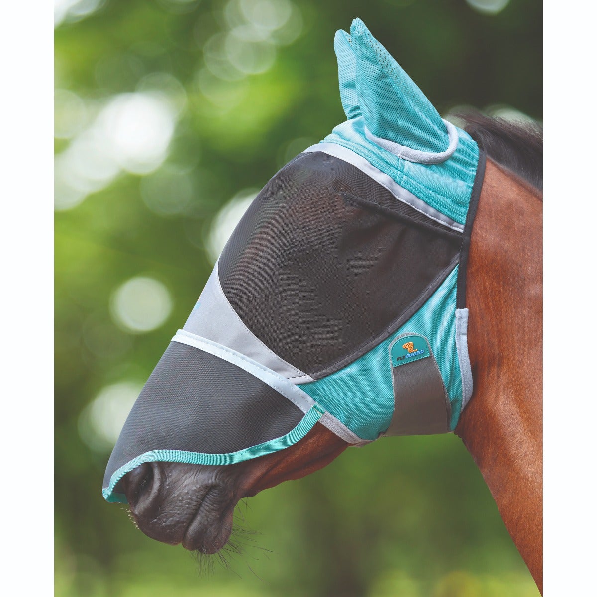 Shires Deluxe Fly Mask - With Ears & Nose