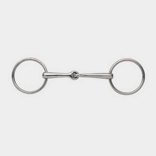 SHIRE Loose Ring Jointed Mouth Snaffle Bit