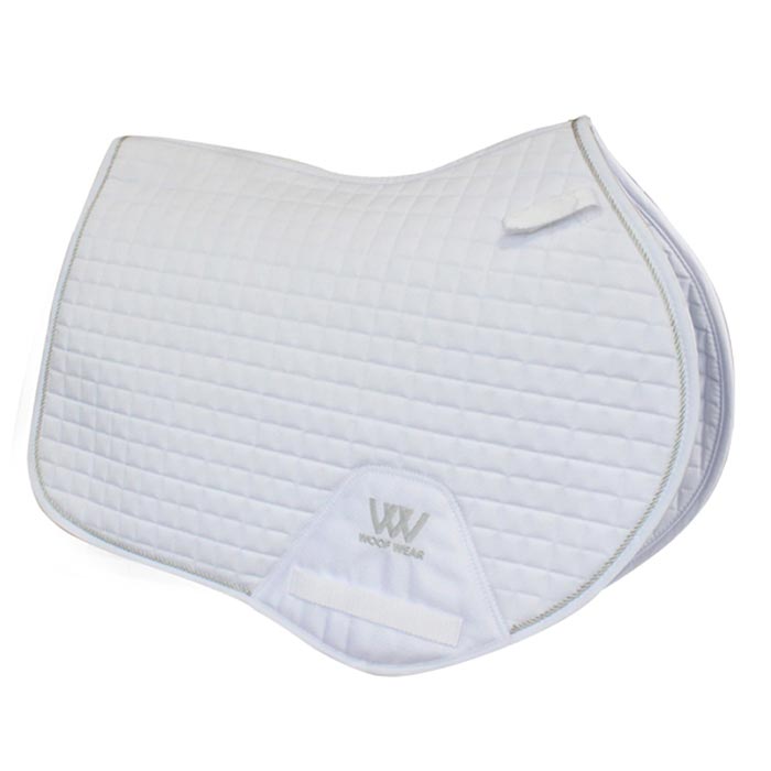 Woof Wear CC Jump Cut Saddlepad - White