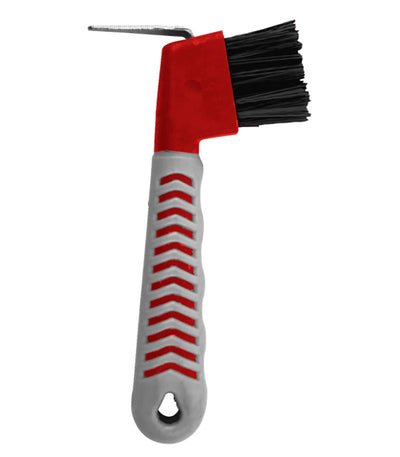 Grippy Hoof Pick With Brush Assorted Colours