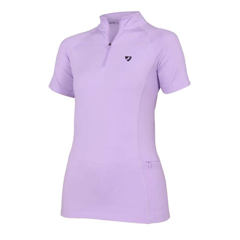 Aubrion Revive Short Sleeve Base Layer - Lavender