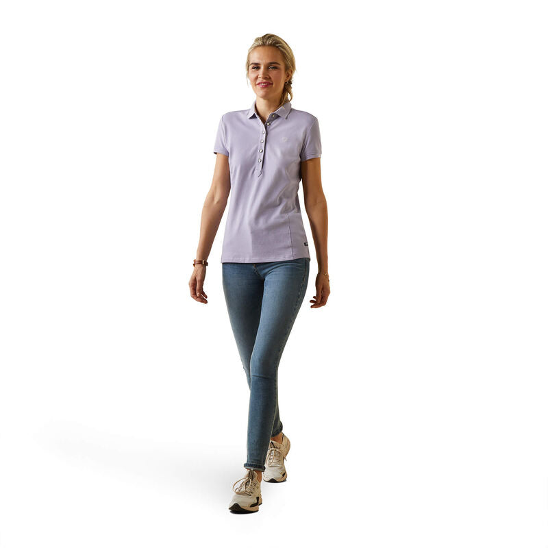 Ariat Women's Prix 2.0 Polo Shirt - Heirloom Lilac