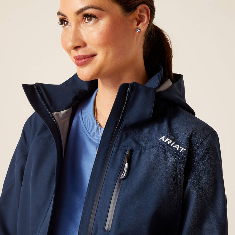 Ariat Coastal Waterproof Parka - Navy