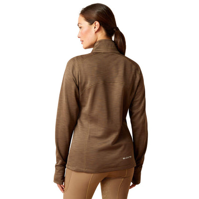 Ariat Women's Tek Team 1/2 Zip Sweatshirt - Canteen