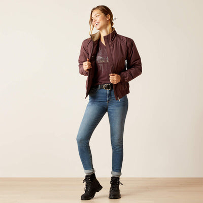 Ariat Woman's Stable Jacket - Huckleberry