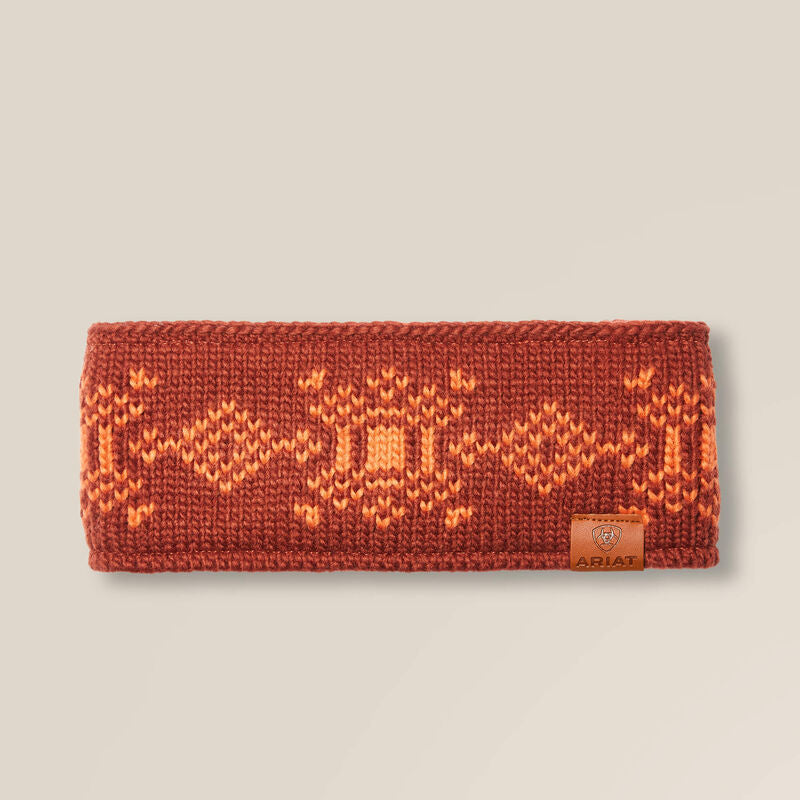 Ariat Patrona Headband - Burnt Brick