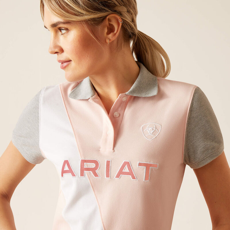 Ariat Taryn Polo Shirt - Blushing Rose