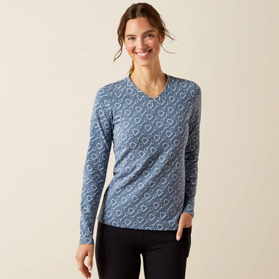 Ariat Hardware Print T-Shirt - China Blue