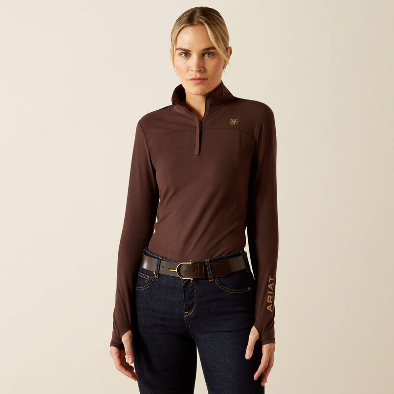 Ariat Lowell 3.0 1/4 Zip Baselayer - Java