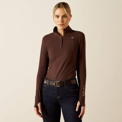 Ariat Lowell 3.0 1/4 Zip Baselayer - Java