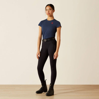 Ariat Venture 2.0 Thermal Full Seat Tight - Youths -Black