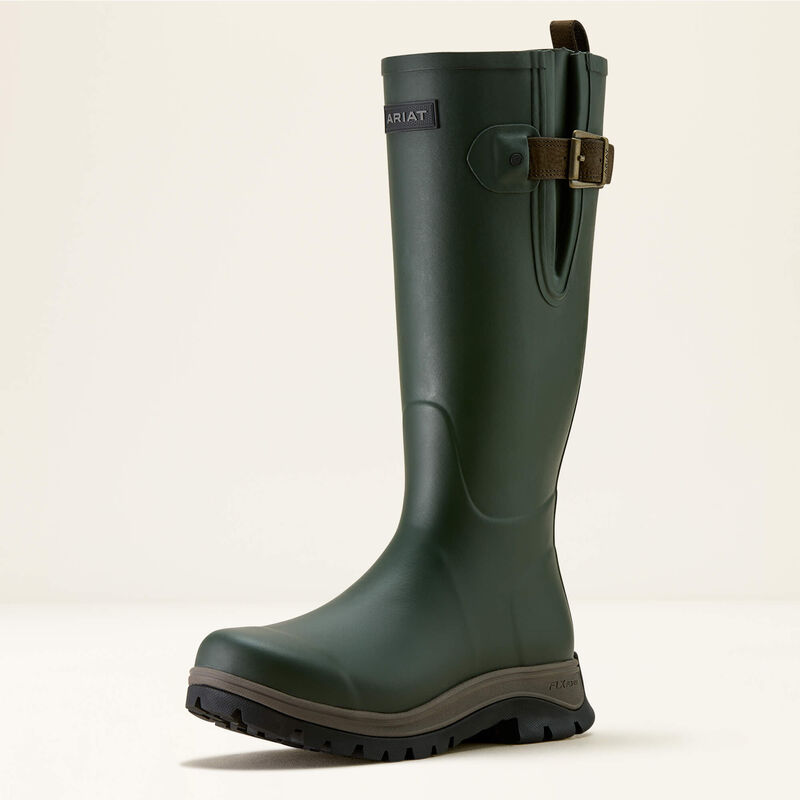 Ariat Woodstock Wellington Rubber Boot - Olive - Mens