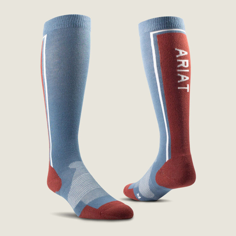 AriatTEK Winter Slimline Sock - Blue