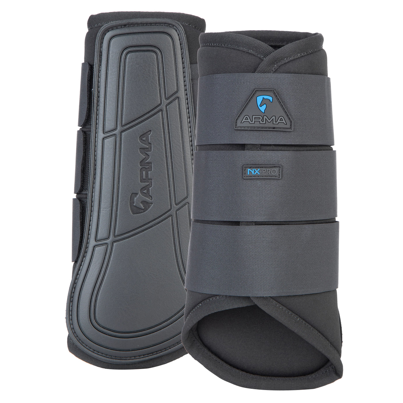 Shires ARMA NX-PRO Brushing Boots - Black 10578