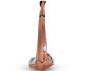 Samshield Shield'Rup Stirrup - Brushed Pink Gold