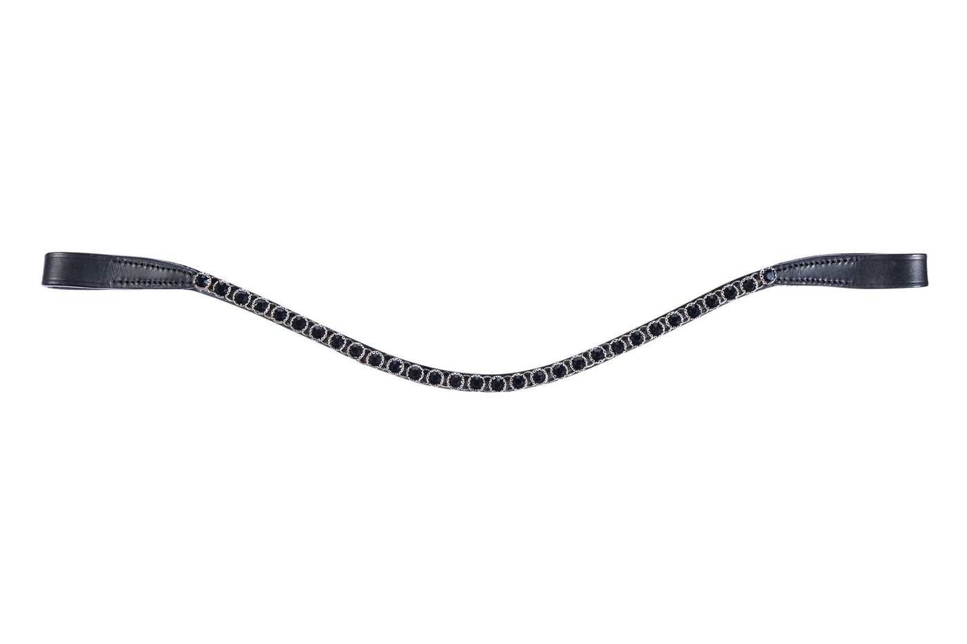 HKM Precious Browband - Black
