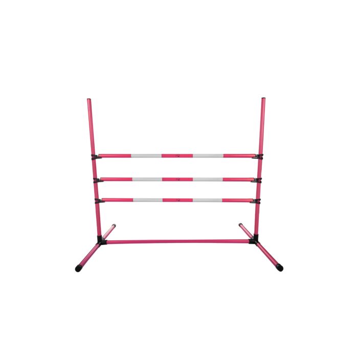 Hobby Horse Jumping Set - Two Jumps in Pink