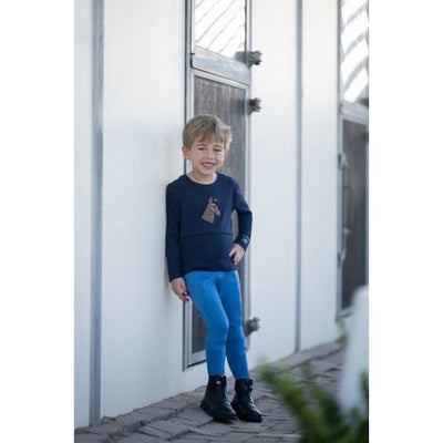HKM Longsleeve shirt -Mia Deep Blue