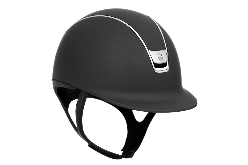 Samshield 2.0 Shadowmatt with Chrome Black Trim & Blazon - Black