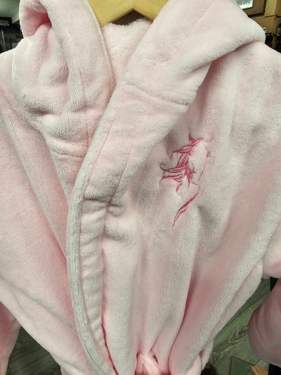 I'm Just a Girl Who Loves Horses Kids Bathrobe Dressing Gown