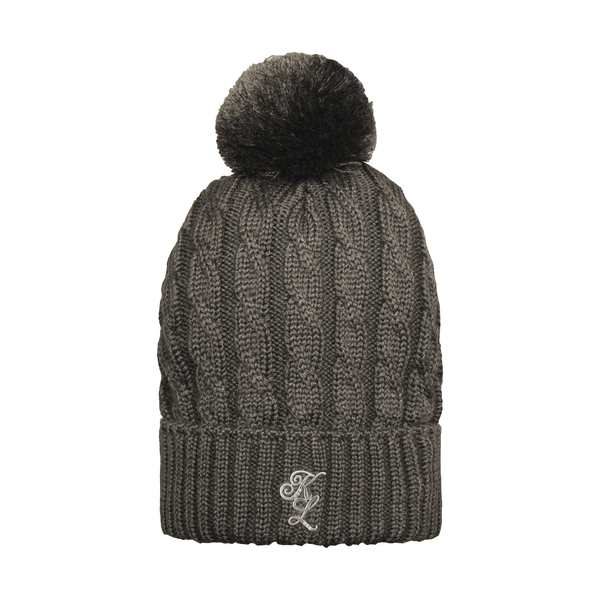 Kingsland Ellery Cable Knitted Hat Green Beluga