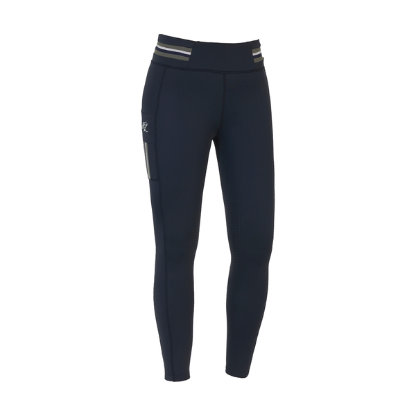 Kingsland Kattie WInter Full Grip Riding Tights 6247 Navy