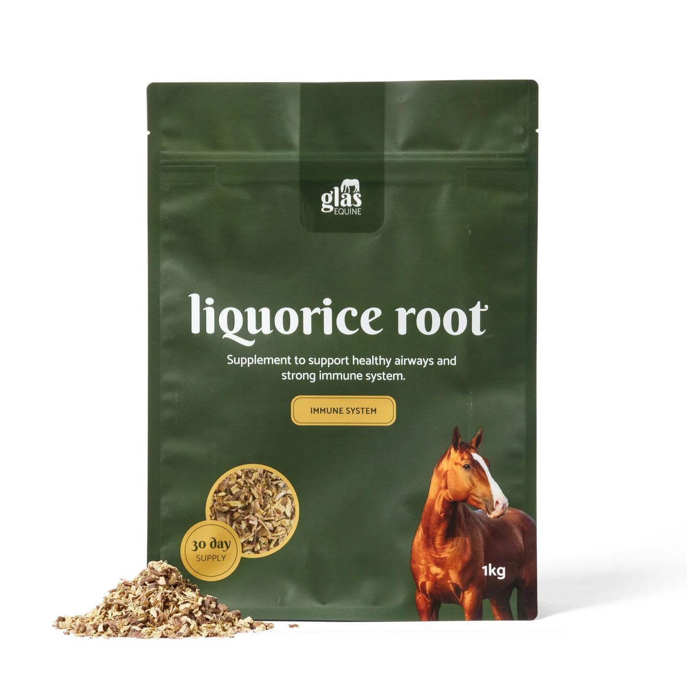 Glas Equine Liquorice Root Immune System Support - 1KG