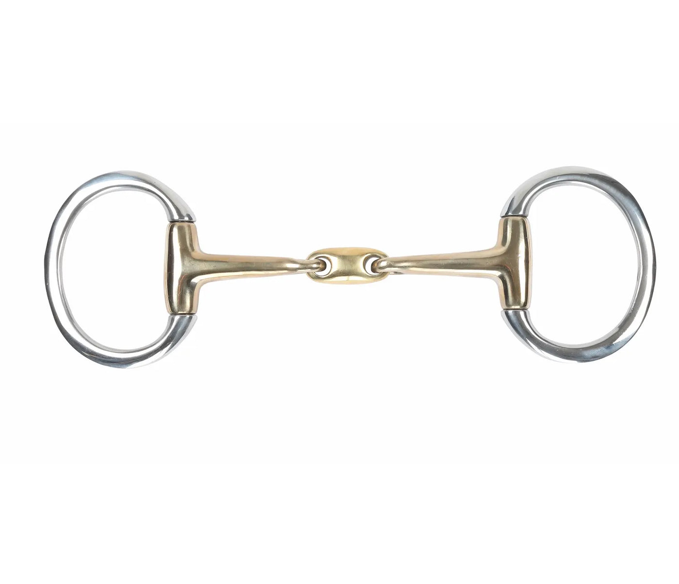Shires Brass Alloy Flat Ring Lozenge Eggbutt - 6295