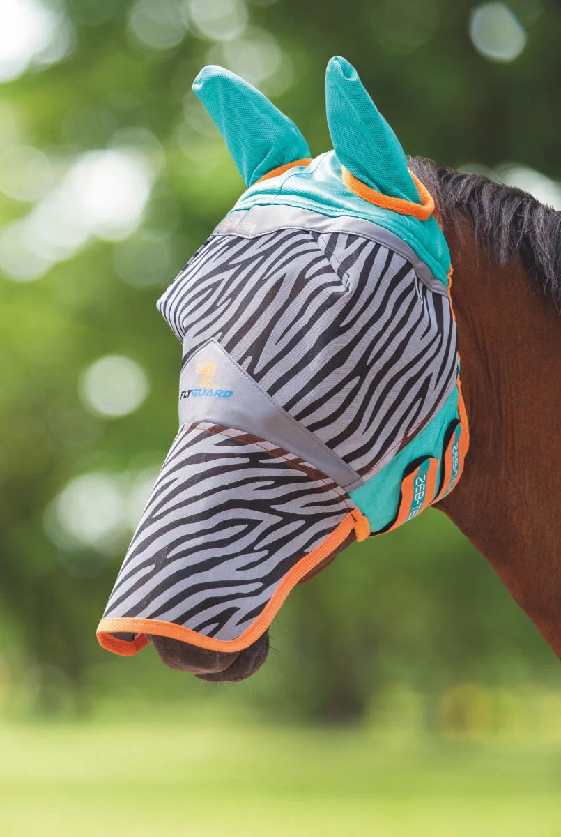 FlyGuard Pro Zeb-Tek Fly Mask 6655