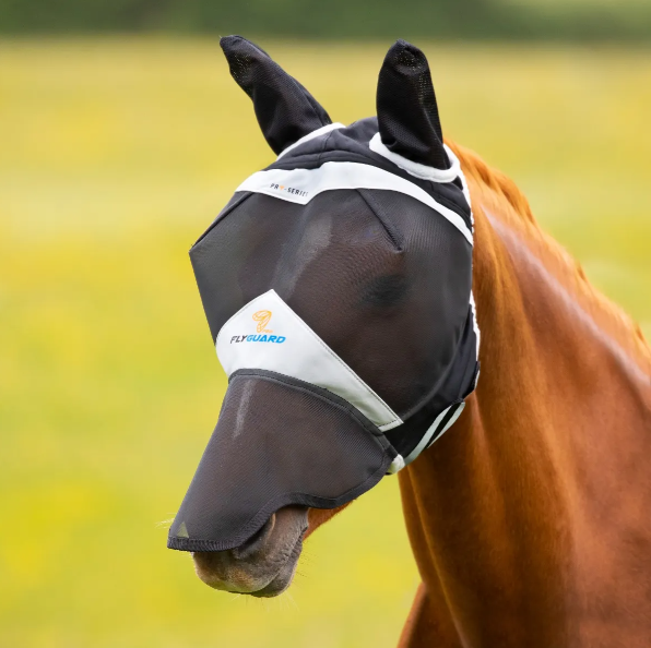 Shires Fine Mesh Fly Mask w/ Ears & Nose 6665