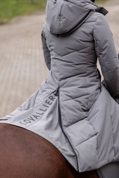 Covalliero Coat A/W '25 - Steel Grey