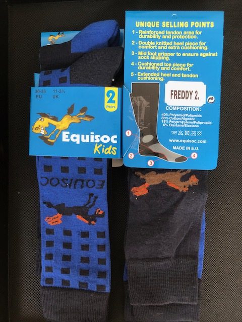 Equisoc Kid's Riding Socks Assorted Colours