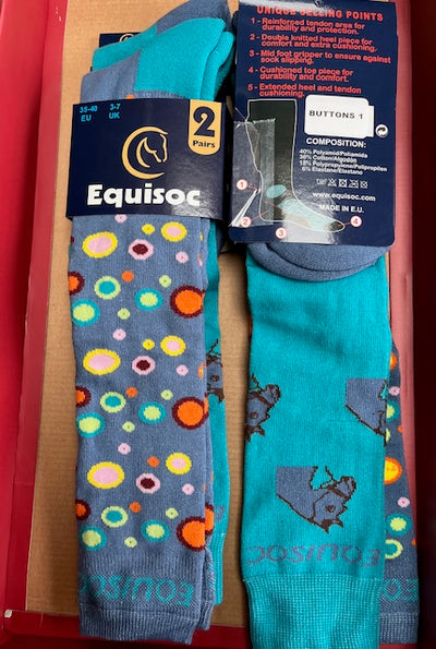 Equisoc Standard Women's Riding Socks