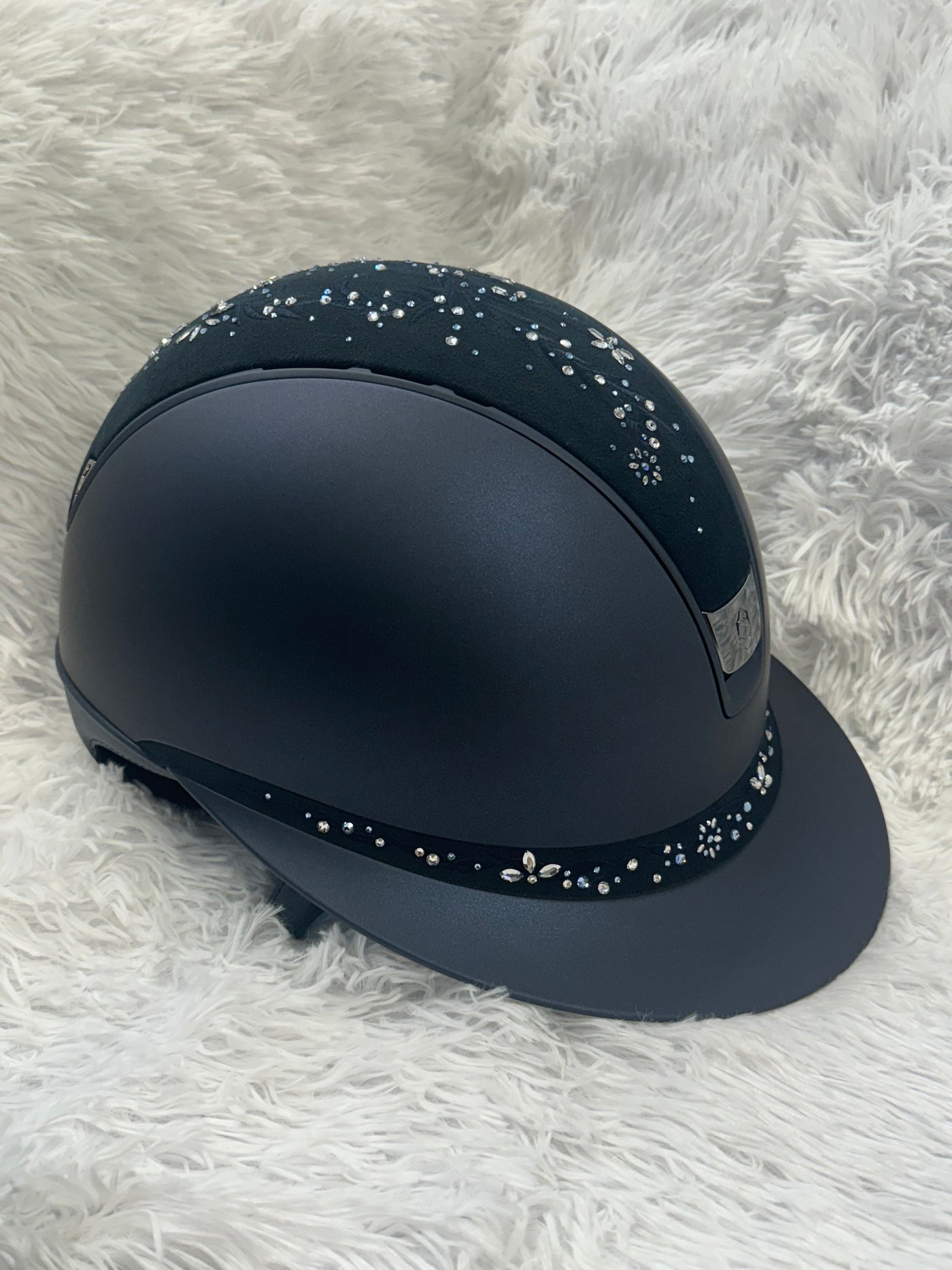 Samshield Miss 2.0 Shadowmatt Flower Swarovski Jewellery Blue Stones Majestic