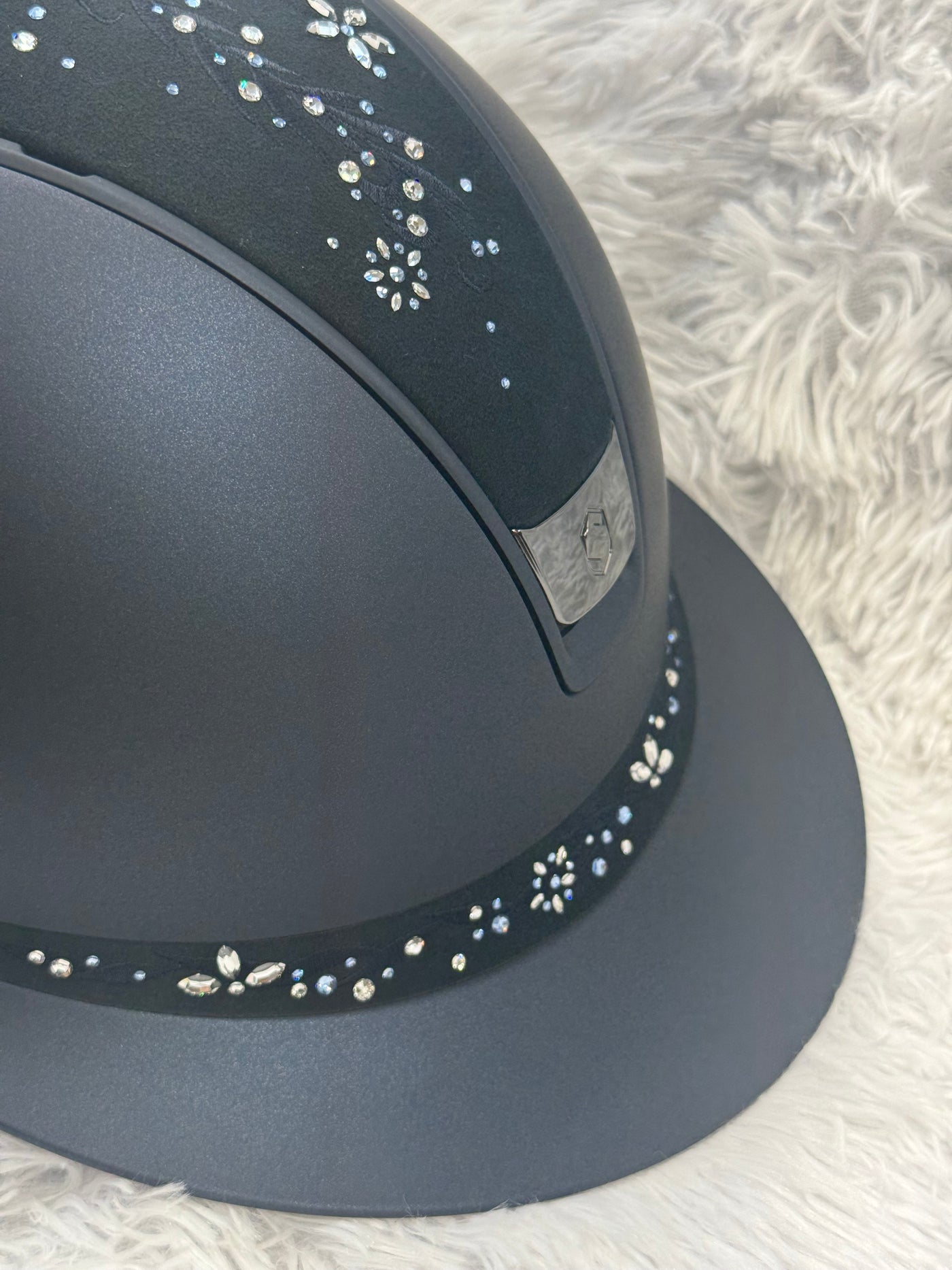 Samshield Miss 2.0 Shadowmatt Flower Swarovski Jewellery Blue Stones Majestic