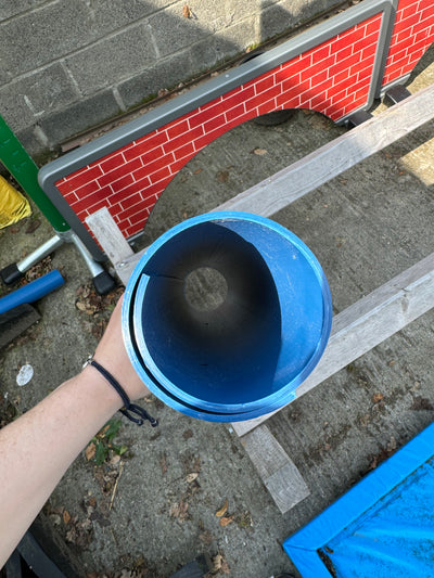 Show Jump Plastic Pole Cover Sleeves