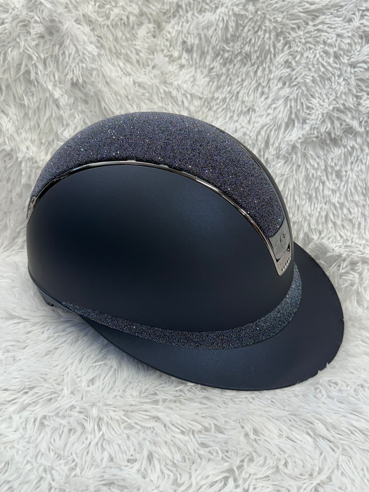 Samshield Miss 2.0 Shadowmatt with Paradise Shine Top & Frontal Band & 5 Swarovskis - Navy