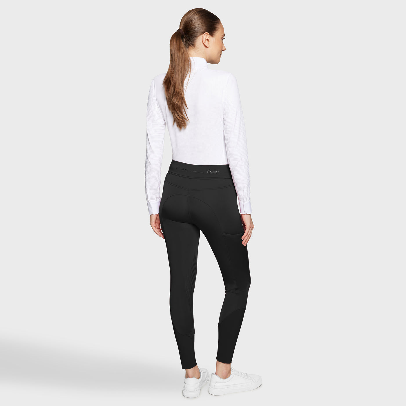 Samshield Alpha Winter Knee Grip Breeches - Black