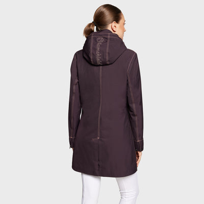Samshield Waterproof Coat - Delfina - Aubergine