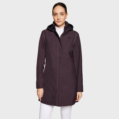 Samshield Waterproof Coat - Delfina - Aubergine