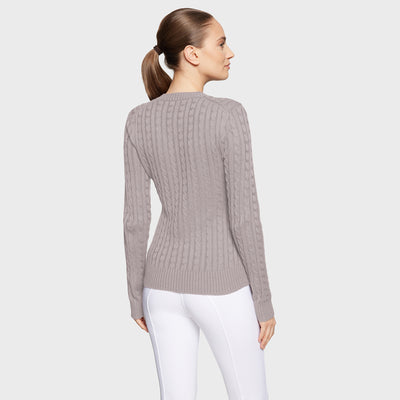 Samshield Lisa Twisted Pull Over Sweater - Feather