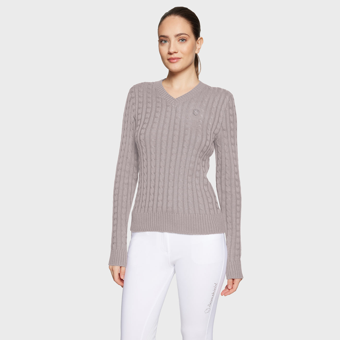 Samshield Lisa Twisted Pull Over Sweater - Feather