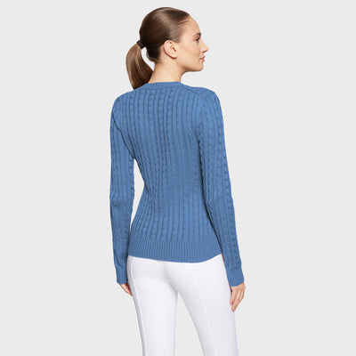 Samshield Lisa Twisted Pull Over Sweater - Twilight