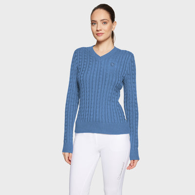 Samshield Lisa Twisted Pull Over Sweater - Twilight