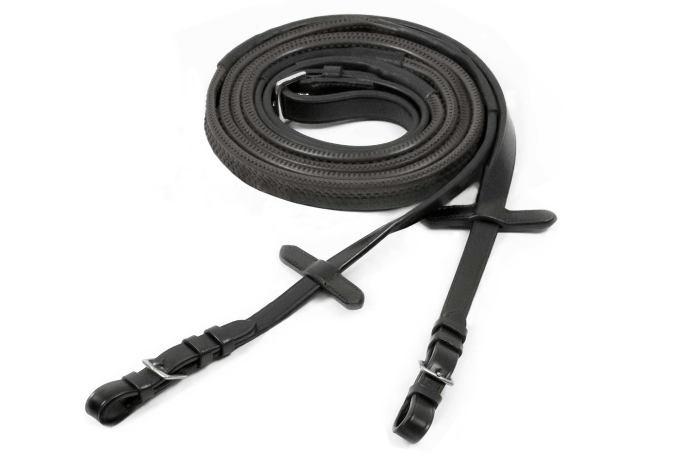 Schockemohle Neo Line Rubber Grip Reins Buckle